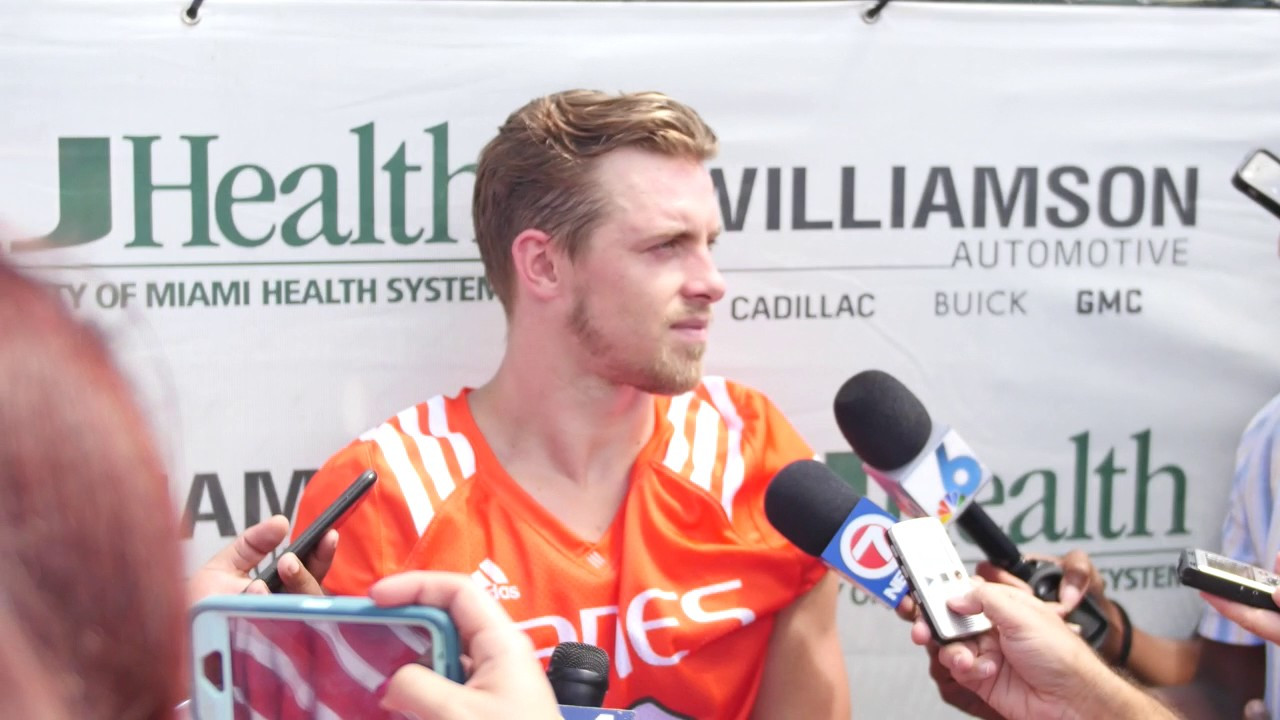Braxton Berrios | Post Practice Interview | 8.1.17