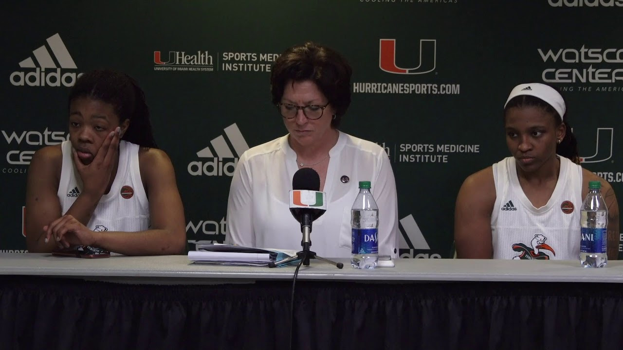 Katie Meier, Mykea Gray and Kelsey Marshall | Post Game Presser vs. Syracuse | 1.12.20