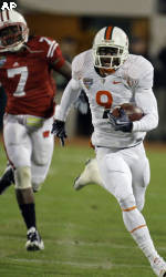 Hurricanes Can't Hold Off Badgers in Champs Sports Bowl