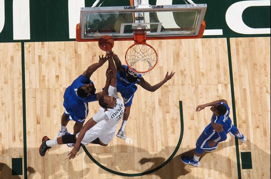 2012 Miami Hurricanes Men's Basketball vs Memphis