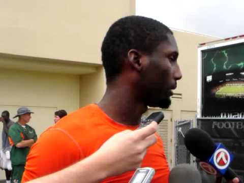 Jacory Harris Practice Interview - Dec. 18, 2010