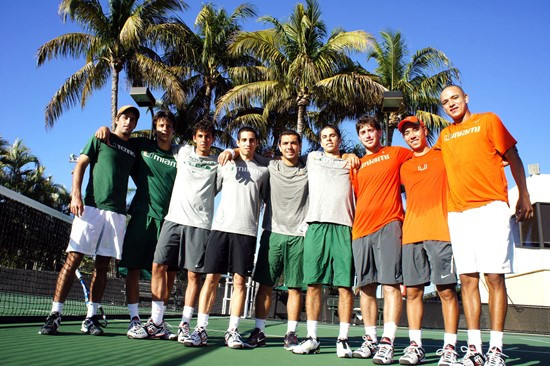 1/25/12 - Men's Tennis Team Photo