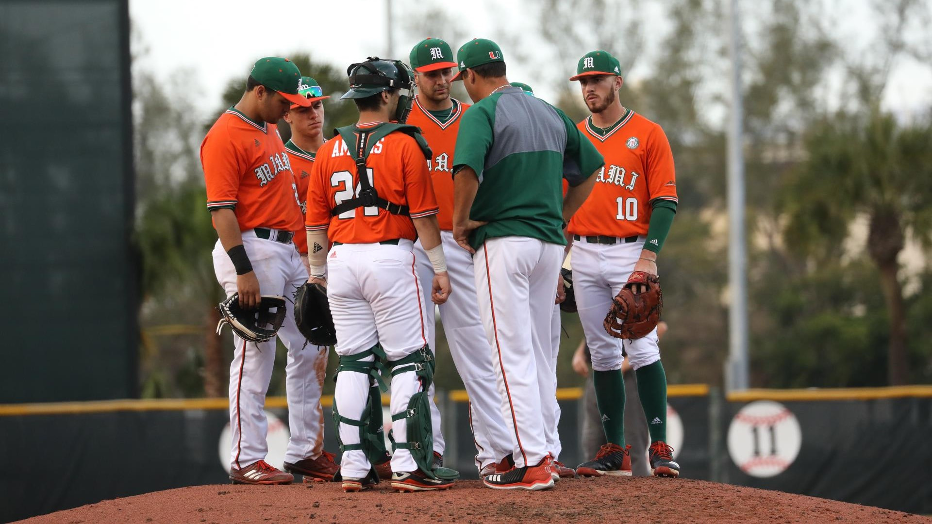 Canes Fall to UCF 4-0, Split Season Series