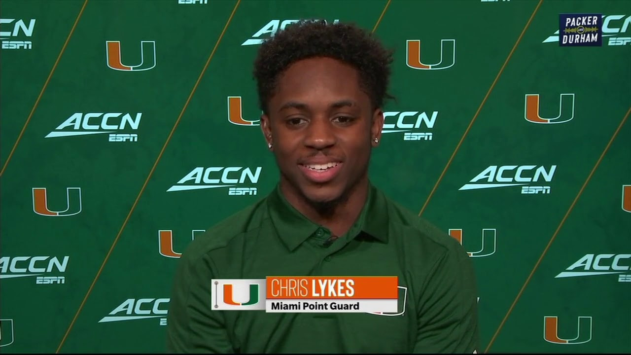 Men's Basketball Chris Lykes on Packer and Durham
