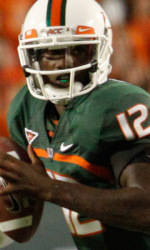 Harris Named Miami's Starting Quarterback for Sun Bowl