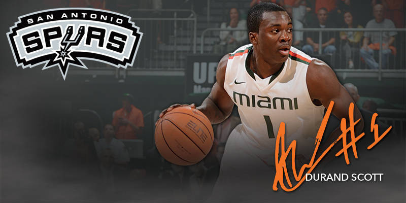 Scott to San Antonio for the Summer