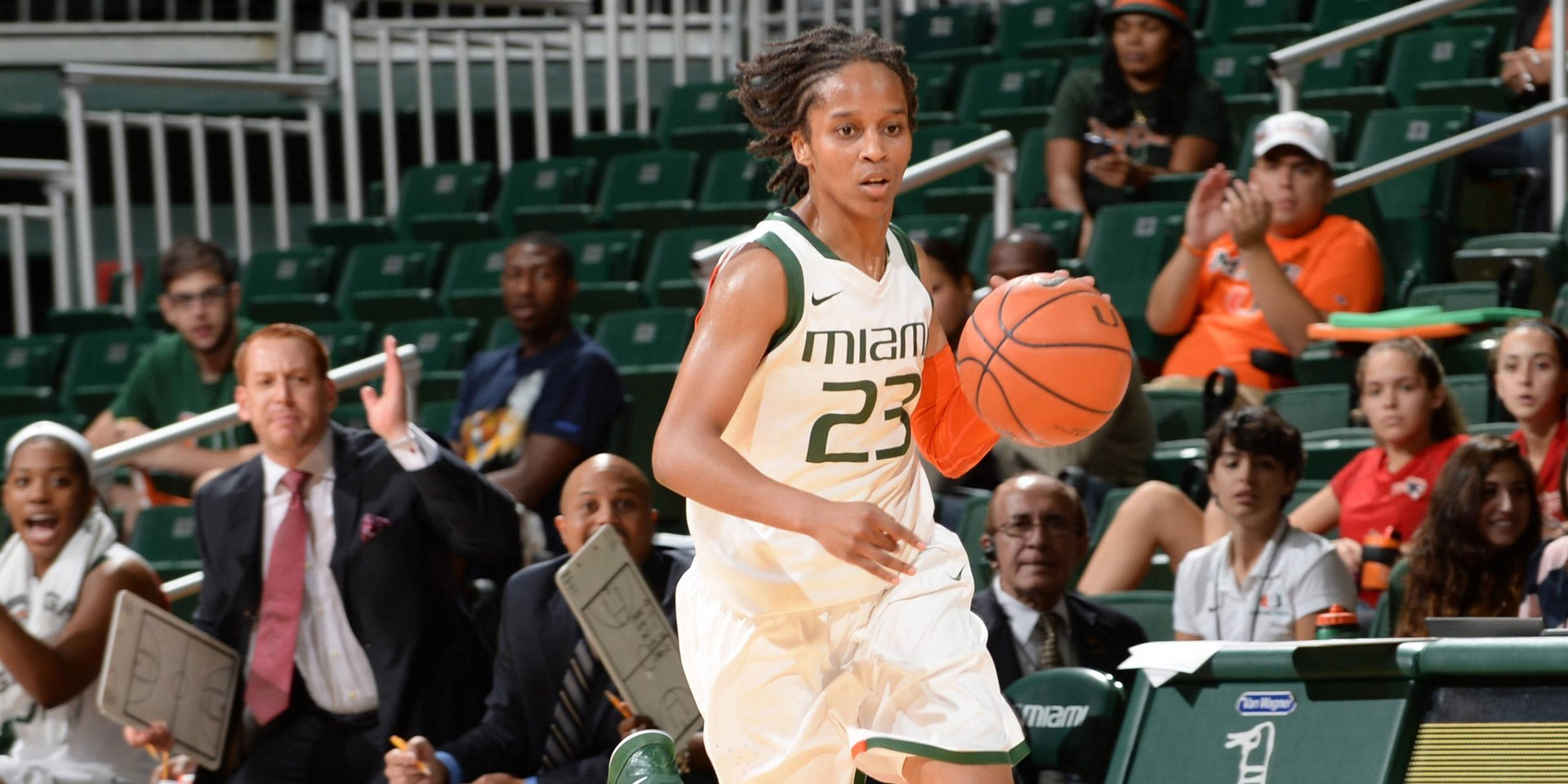 Backcourt Duo Explodes for Meier's Hurricanes