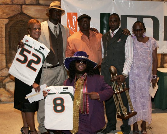 2007 UM Football Awards Ceremony on December 2, 2007 at Jungle Island