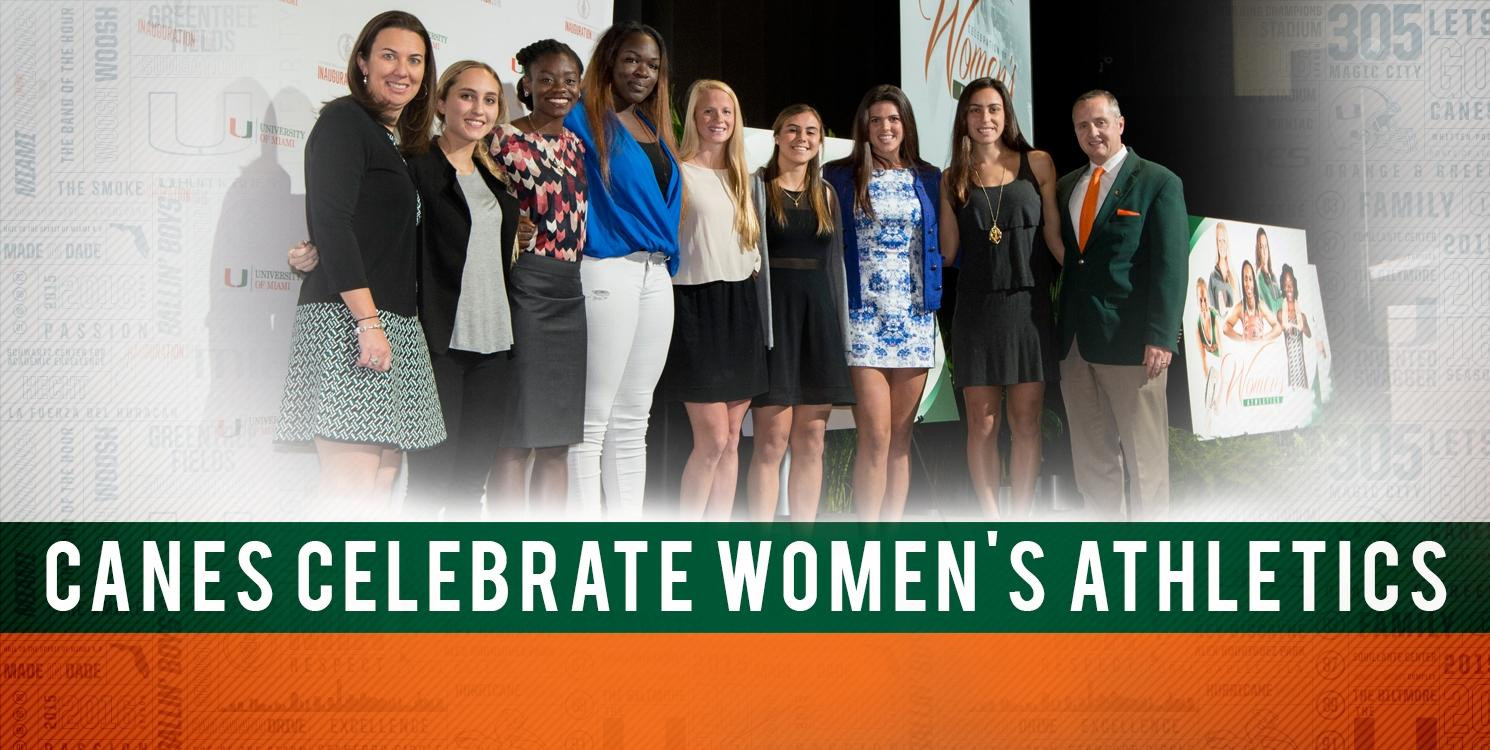 Miami Celebrates WoMen's Athletics to Open Inauguration Week