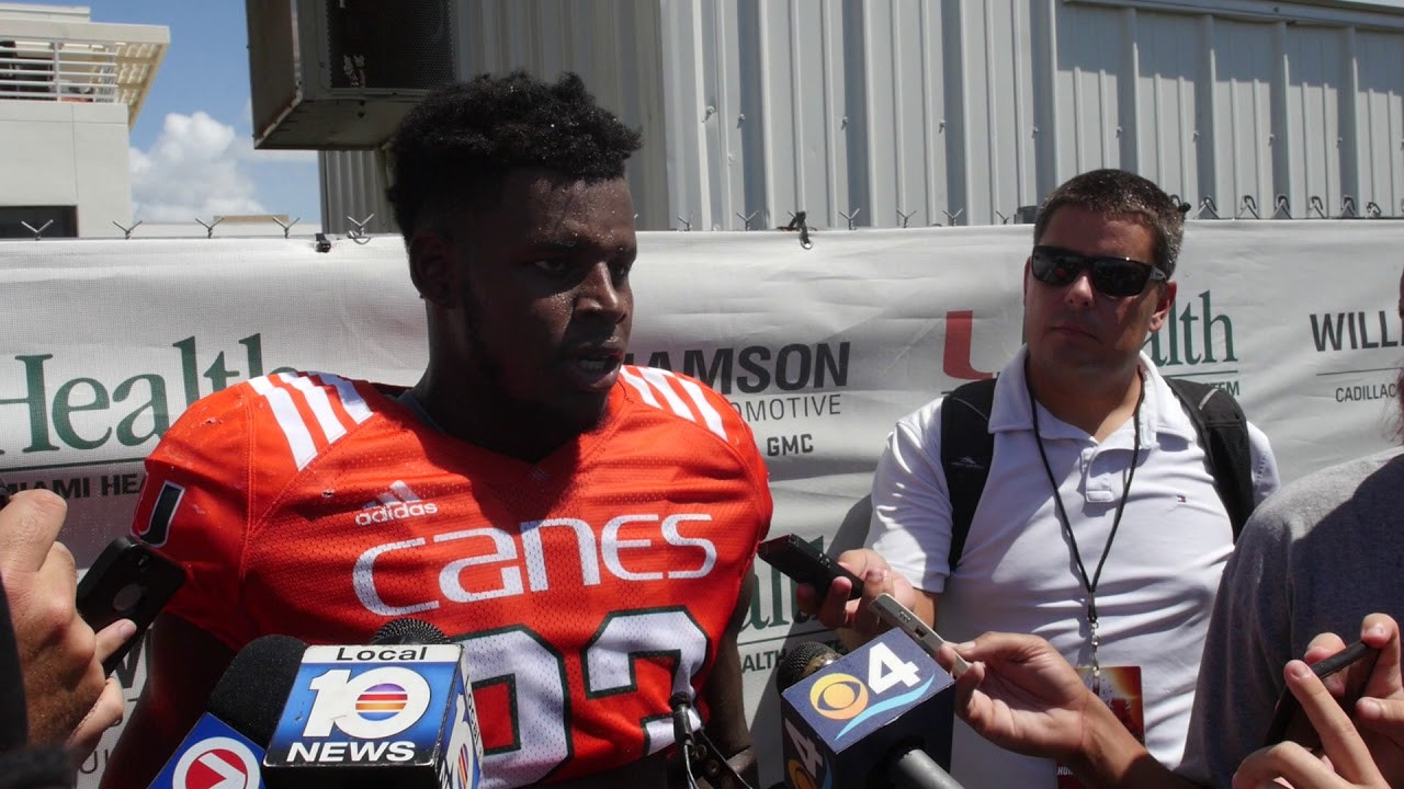 Christopher Herndon | Post Practice Interview | 08.29.17