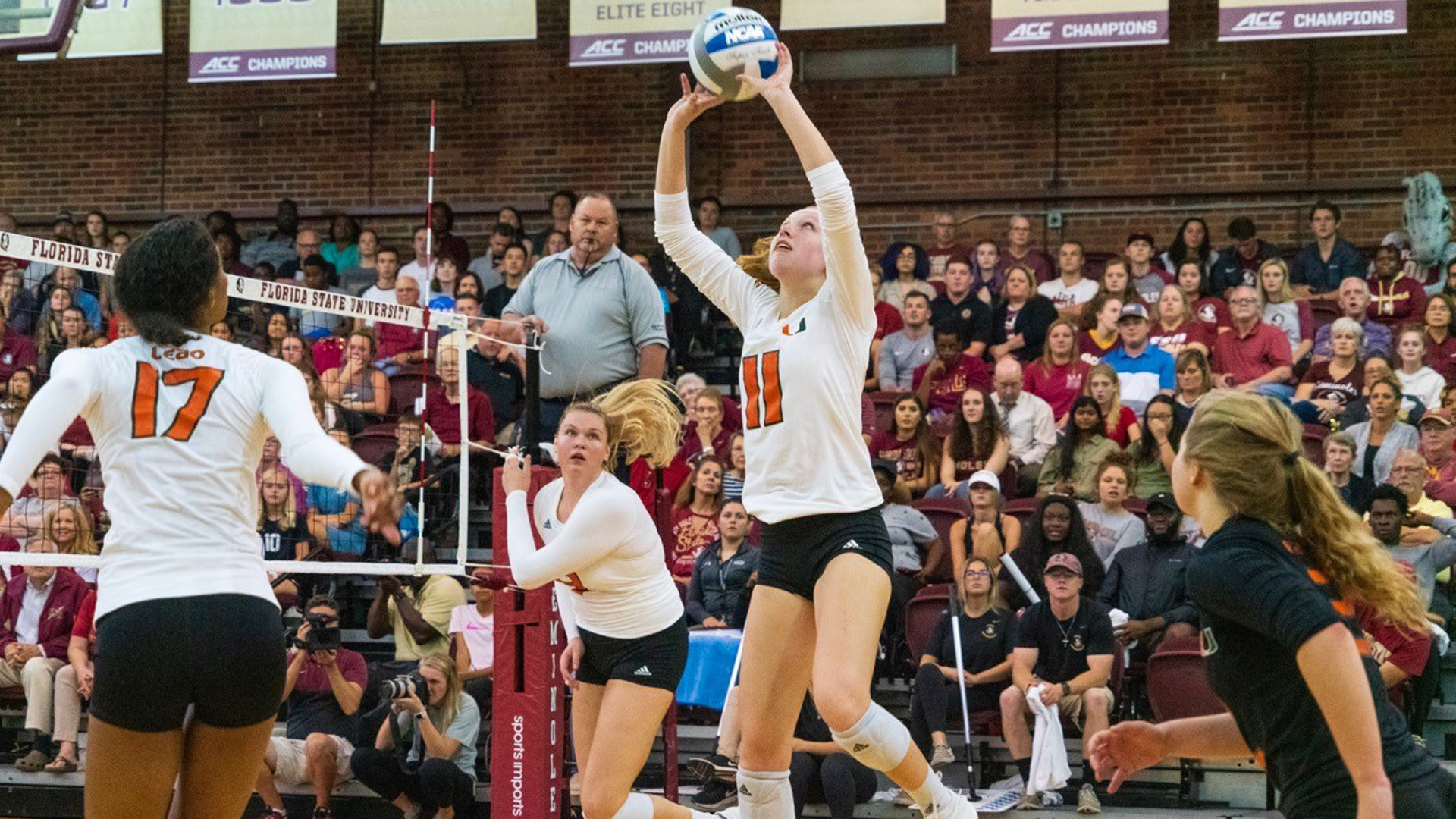 Vach Records Third Double-Double in Loss to FSU