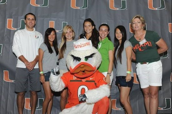 Canes Carnivale at the Bank United  Center-Fieldhouse on August 28, 2010 was the first annual event where fans, players and coaches could meet and...