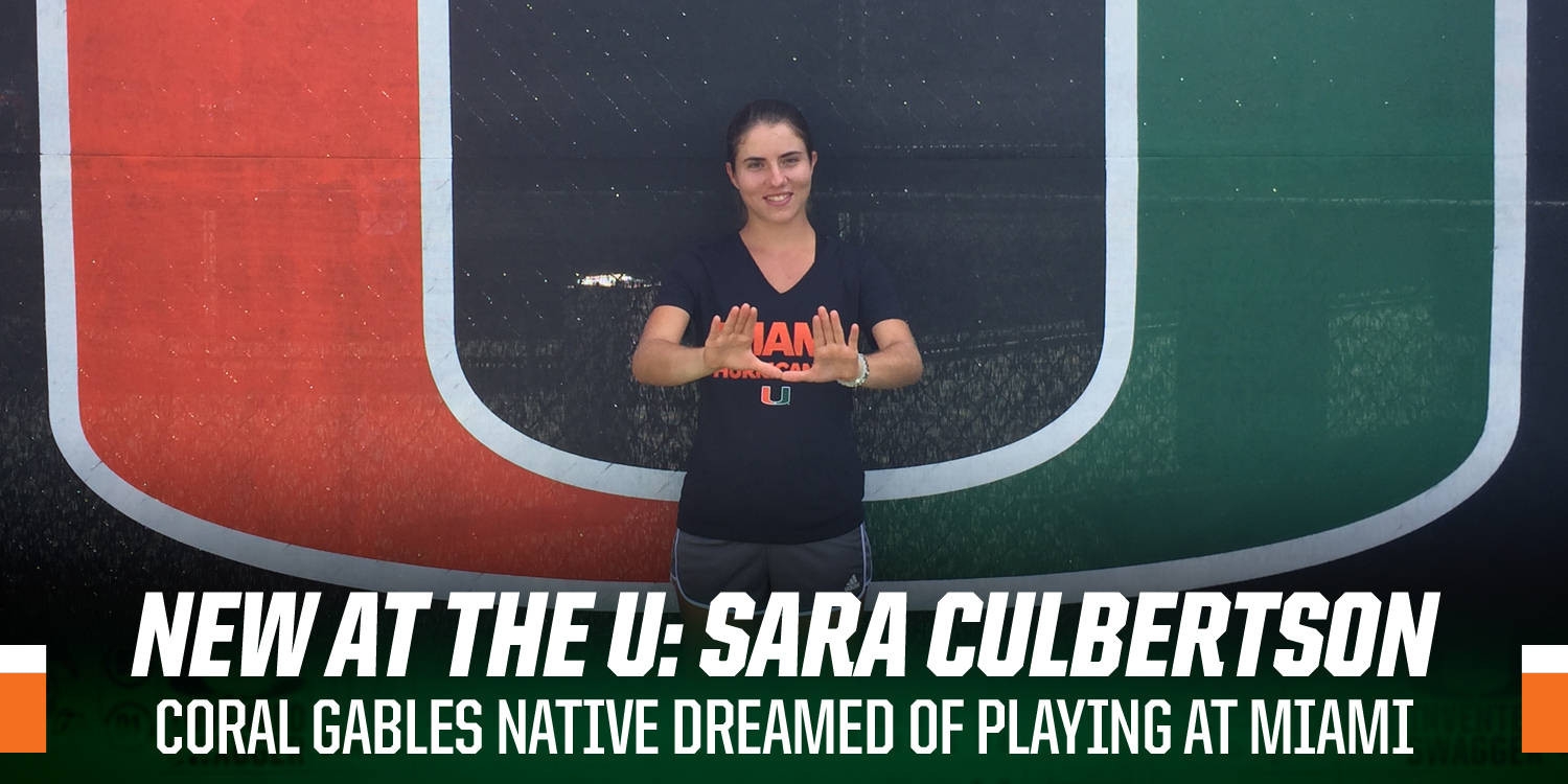 New at The U: Sara Culbertson