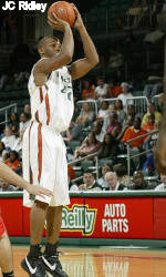No. 22 Miami Picks Up Tenth Win, Defeats Stetson 89-53