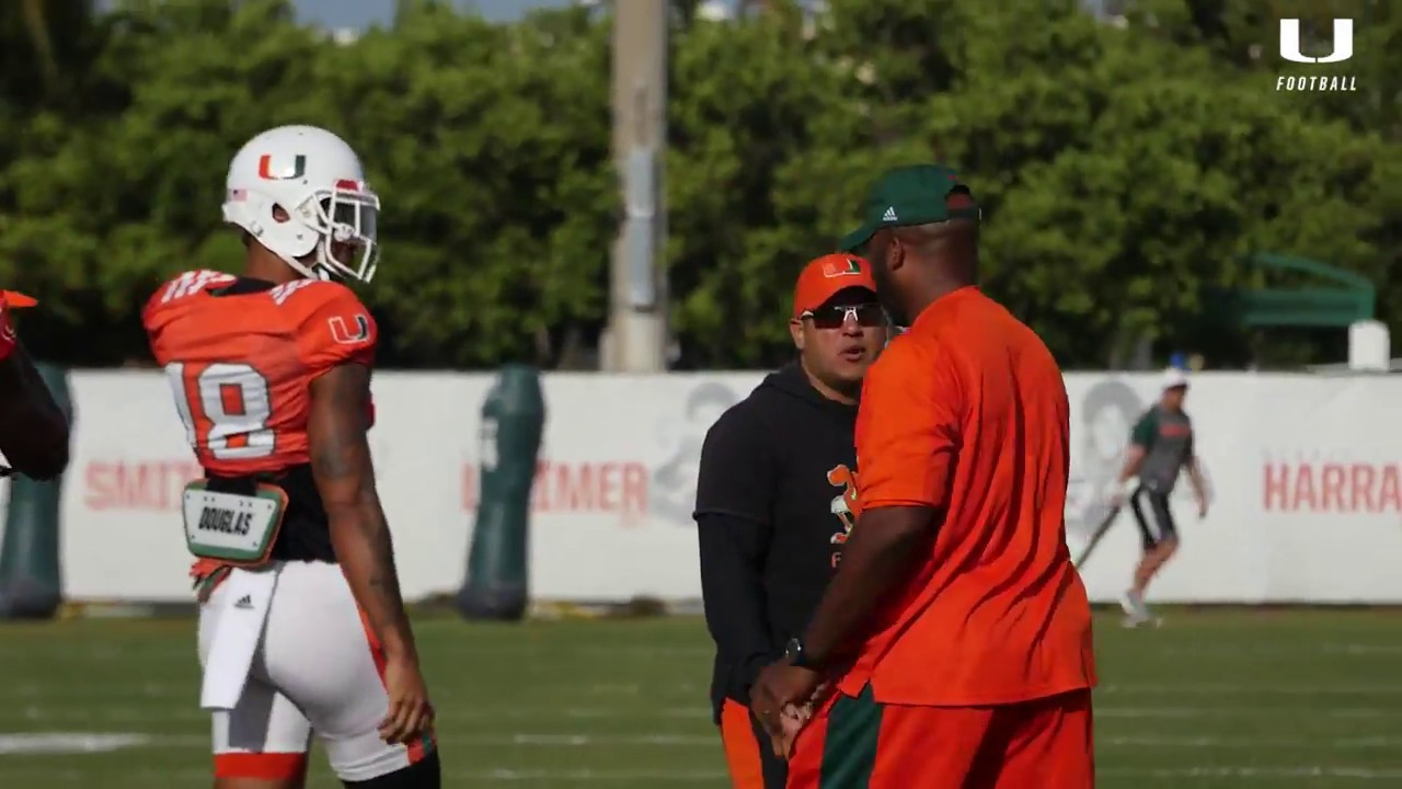 2018 Spring Ball | Day Four | Coach Ron Dugans Mic'd Up