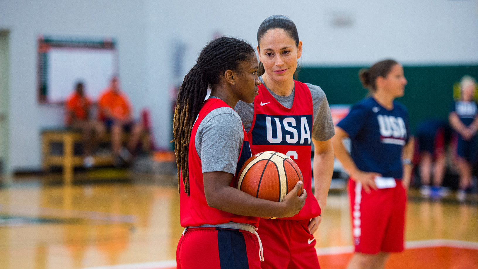 Gray, Mompremier Train with Team USA