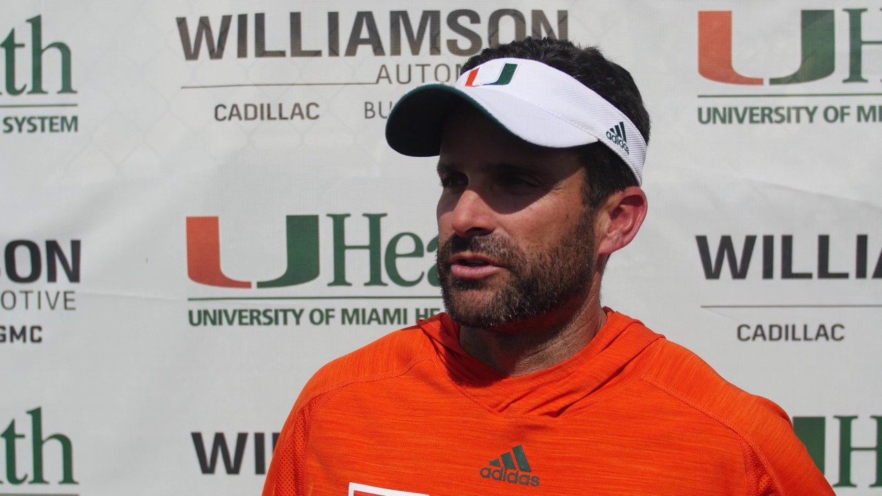 Manny Diaz | Post Pracitce | 11.9.16