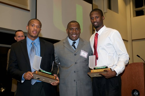 The University of Miami Annual Football awards ceremony was held at the Newman Alumni Center on the Coral Gables Campus on Sunday, December 12, 2010. ...