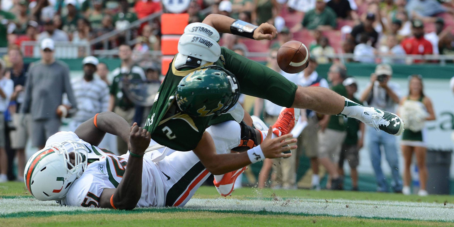 BULLBBQ: Football Rolls Past USF, 49-21