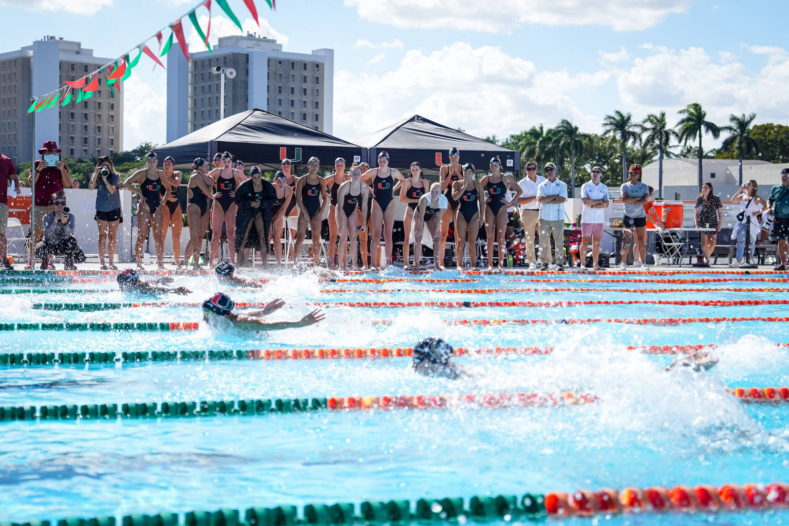 Miami Falls Short in Homecoming Meet