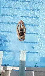 Dreyer Is Double Winner at Georgia Diving Invitational