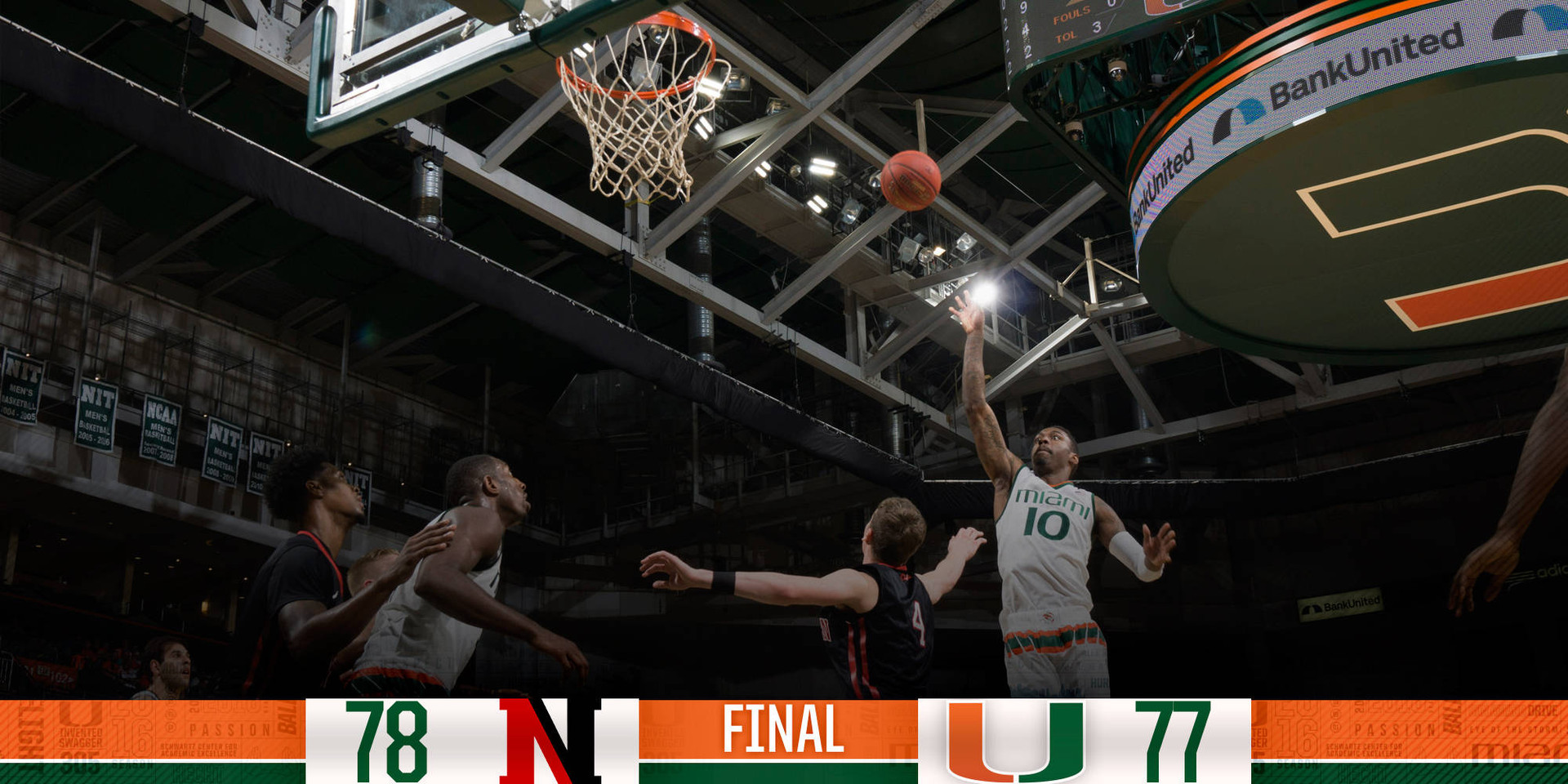 Last-Second Shot Sinks Miami, 78-77