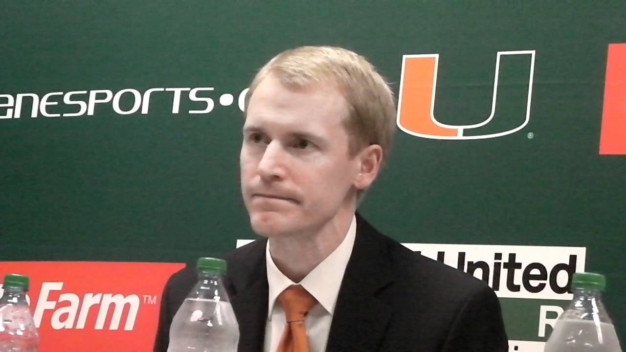2/1/2012 Miami v. Maryland Post-Game Press Conference with Assistant Coach Konkol