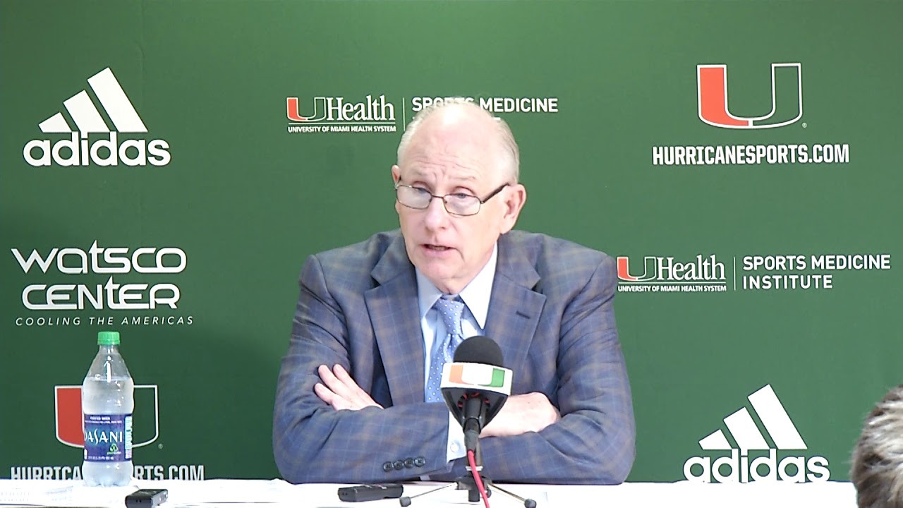 Jim Larrañaga | Postgame Presser vs. Virginia Tech | 03.03.18