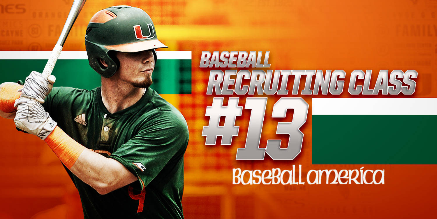 Baseball America Rates Recruiting Class No. 13