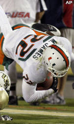 Hurricanes Trump Knights, 27-7