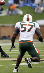 Three `Canes Named to 2010 Preseason All-ACC Football Team