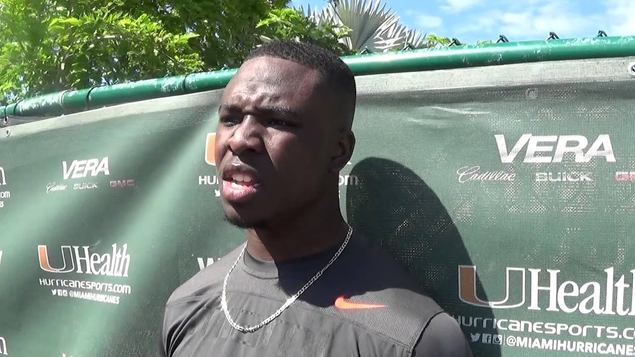 Jermaine Grace - Spring Practice (Feb. 22)