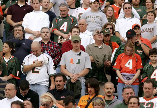 Miami vs. Maryland - November 11, 2006