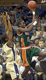 No. 5 Notre Dame Too Much For Miami, 83-68