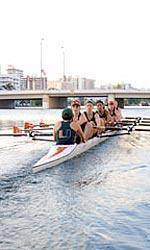 Women's Rowing Opens 2002 Season On Indian Creek