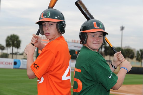 The University of Miami Baseball Team hosted FanFest/Alumni Day at Alex Rodriguez Park on February 12, 2011.  Photos by Steven Murphy/SPN