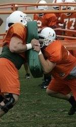 Hurricanes Go Through Third Day of Spring Practice