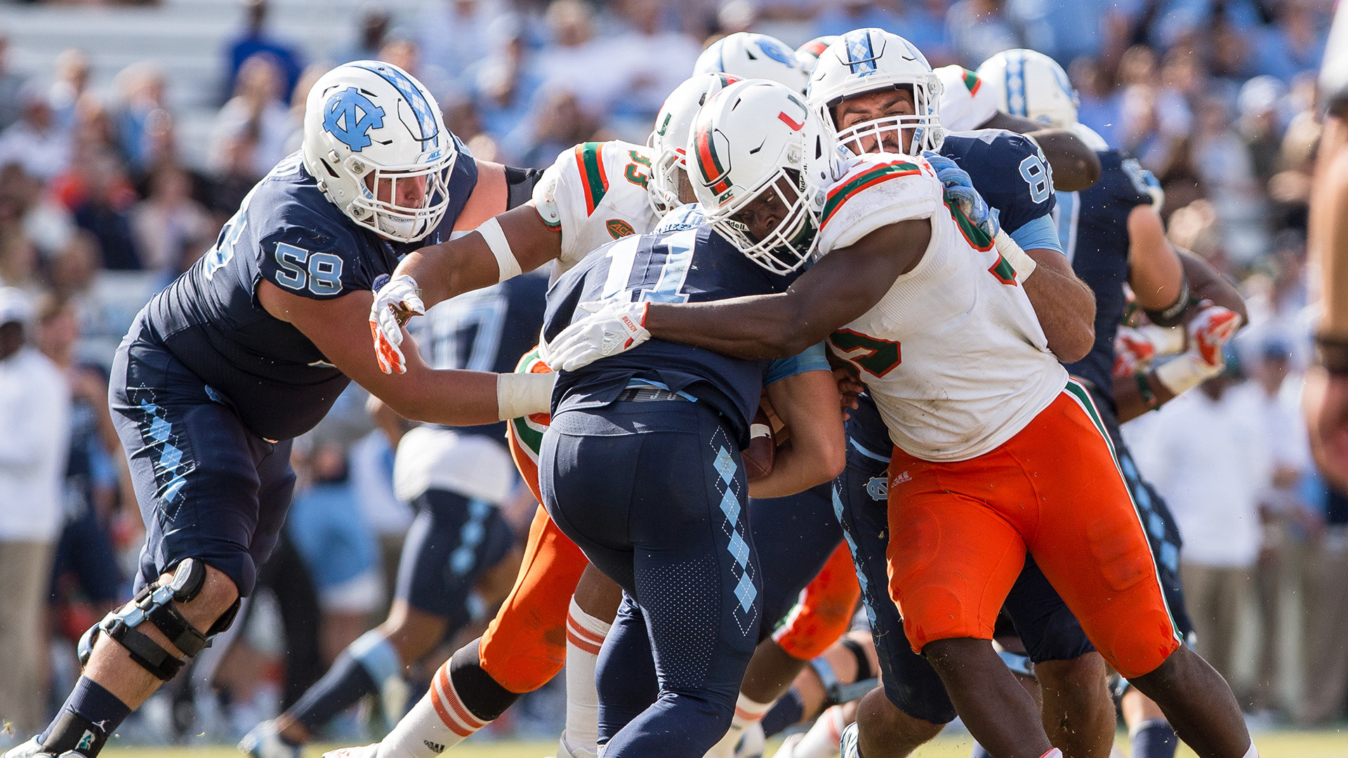 UM vs. North Carolina: Matchups to Watch