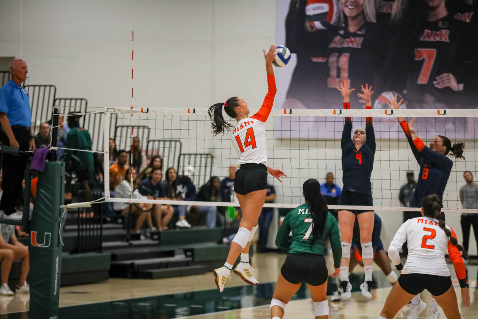 Grieve Reaches 1,000 Kills in Sweep of Syracuse