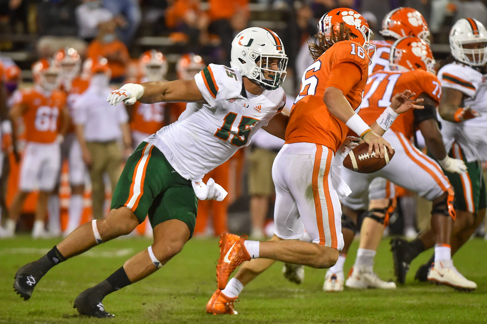 No. 7 Canes Fall at No. 1 Clemson