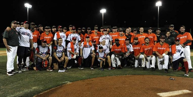 Baseball Takes Part in Special Exhibition