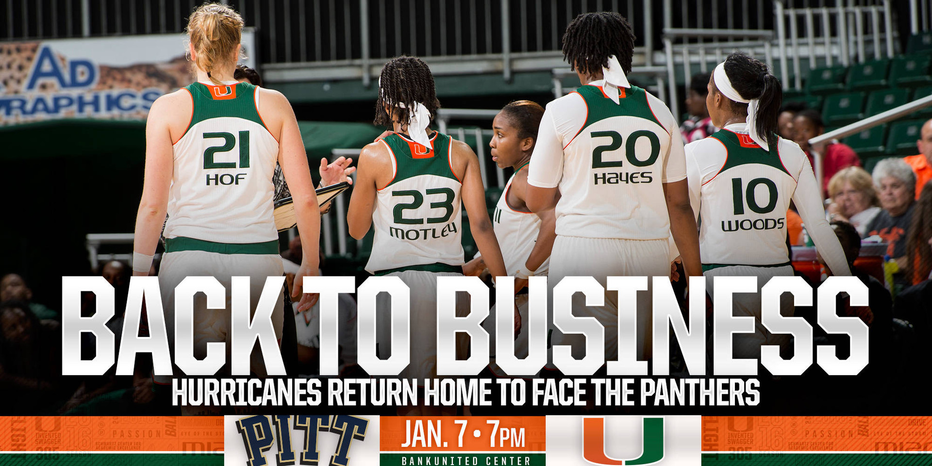@CanesWBB to Host Pittsburgh at the BUC