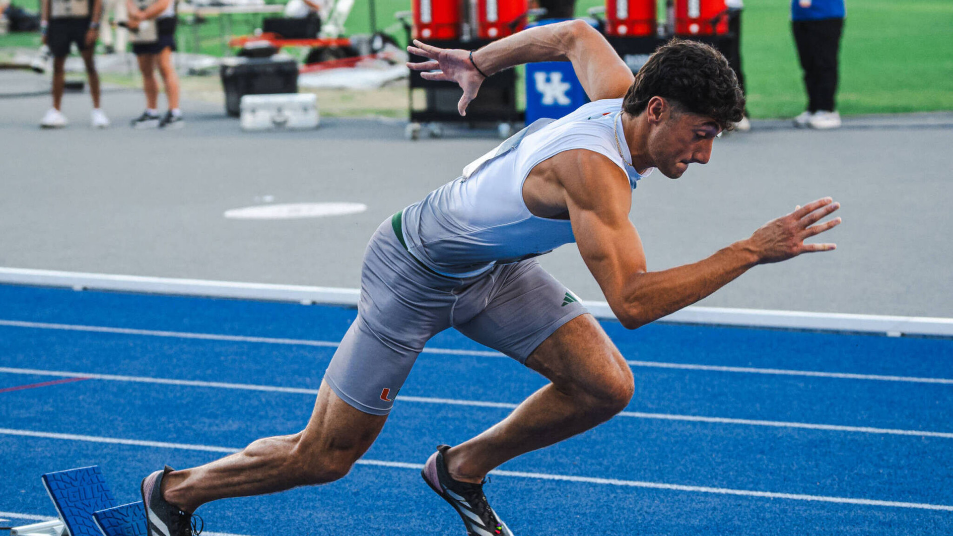 Franks Advances to 400m Quarterfinals at NCAA East Prelims