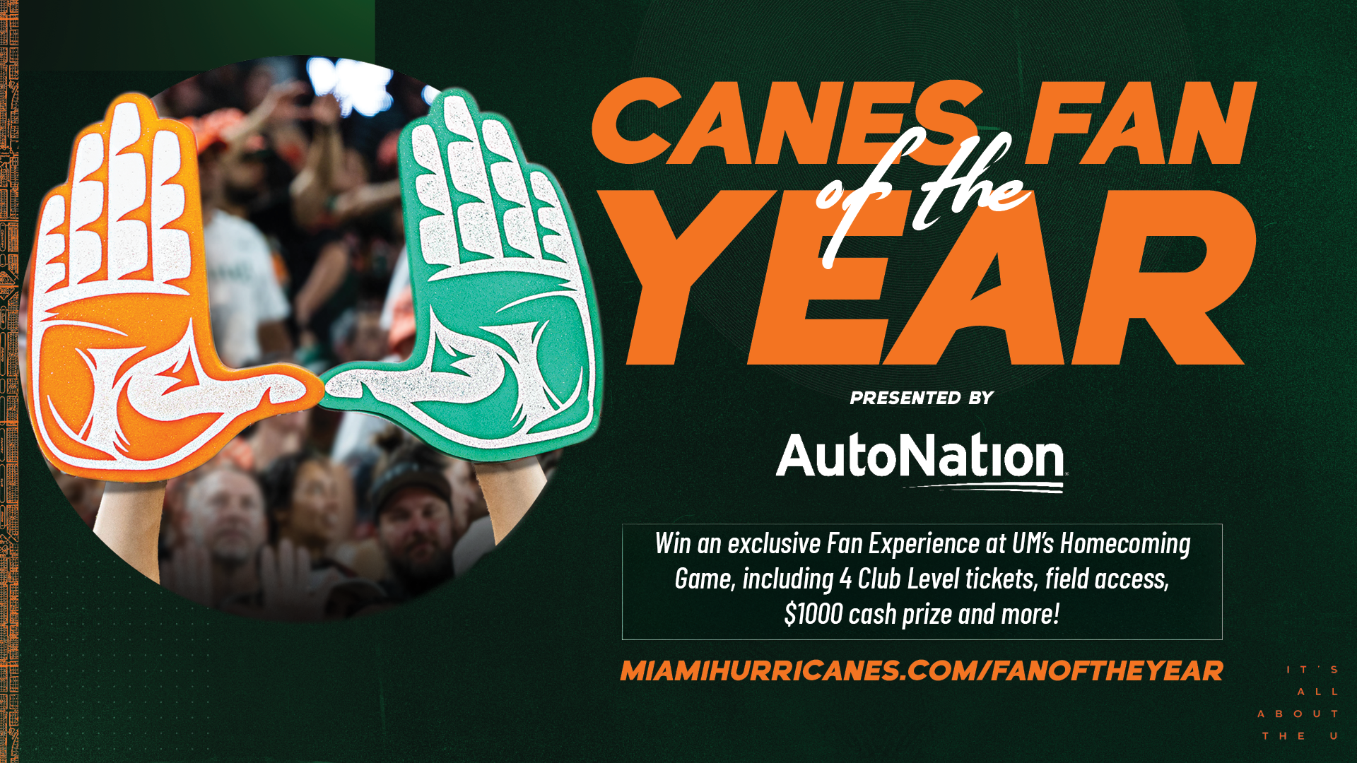 Canes Fan of the Year Presented by AutoNation Returns for 2025
