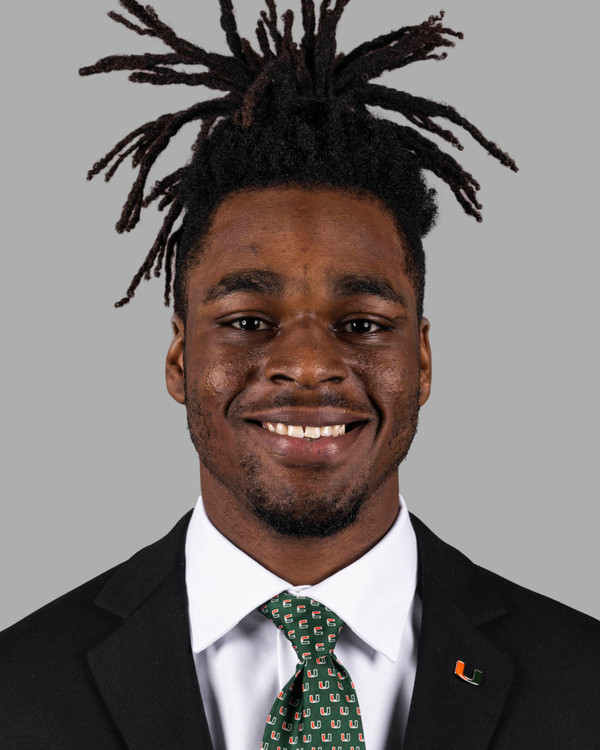 Zaquan Patterson - Football - University of Miami Athletics