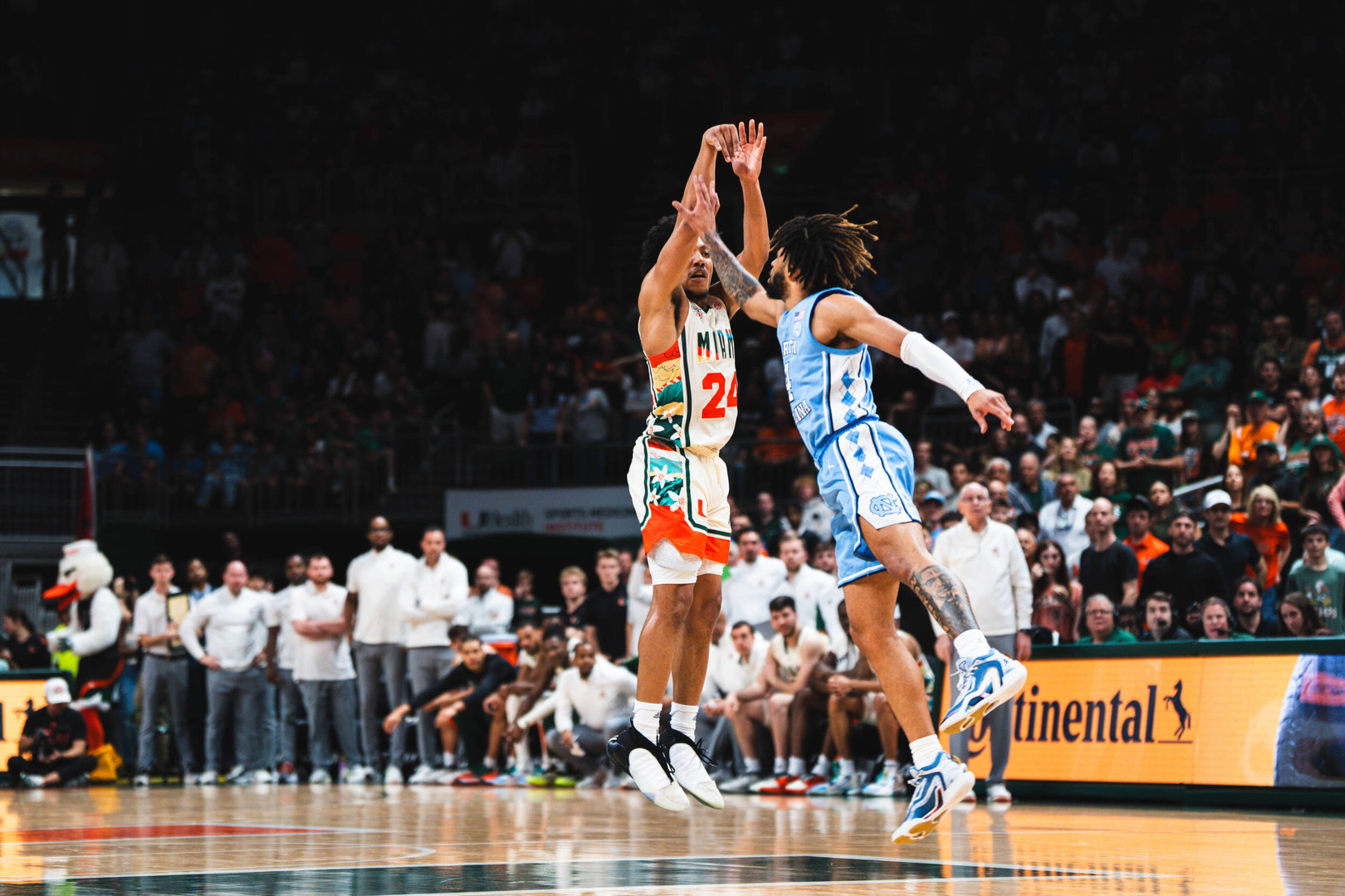 Miami’s Comeback Falls Short Against No. 3 North Carolina
