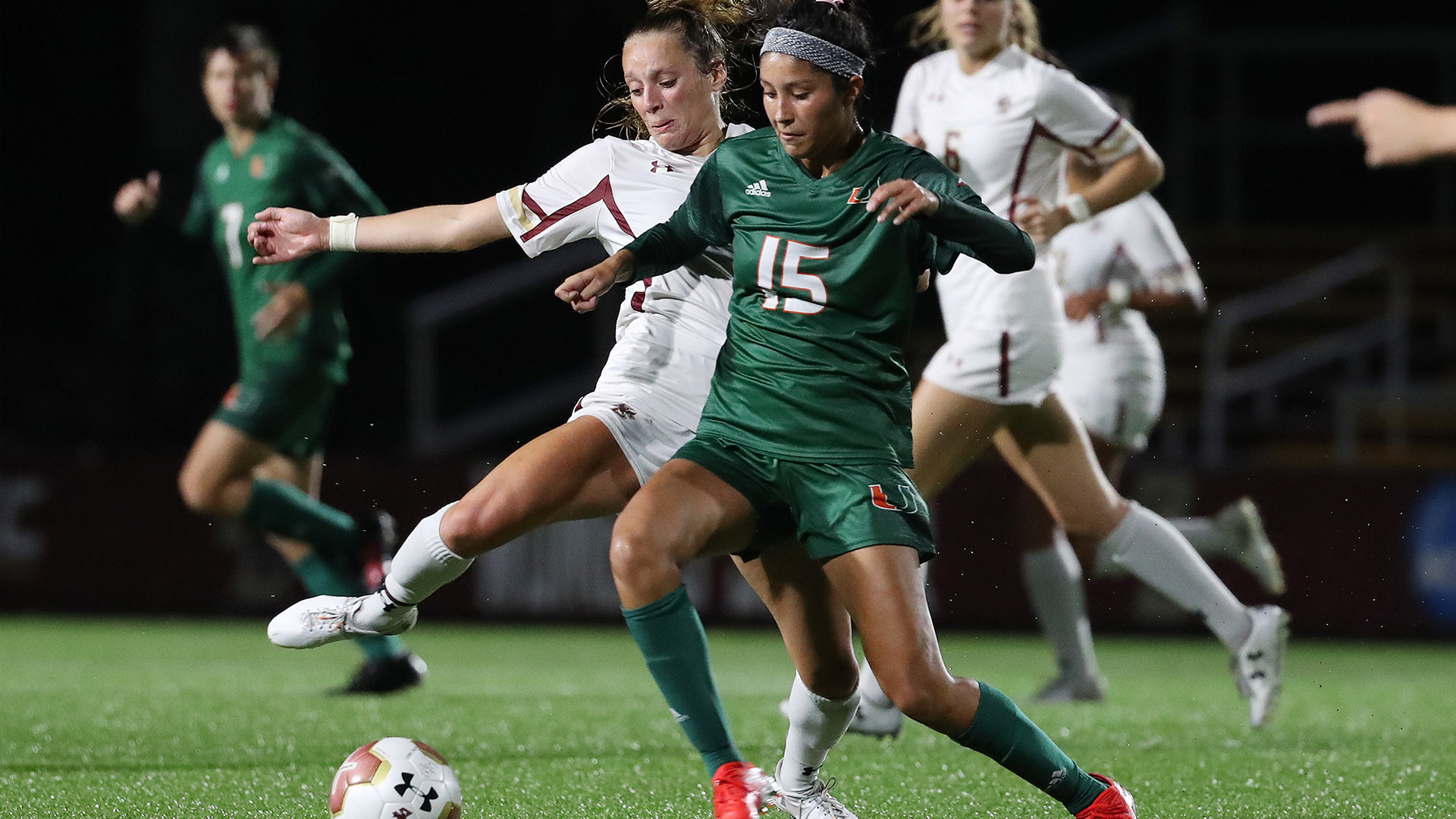 Miami Drops Road Contest with BC, 4-0