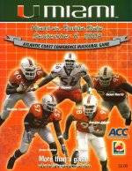 Buy A Program at the Louisiana Tech game and Get A FREE special-edition Inaugural ACC Miami-FSU Game Program