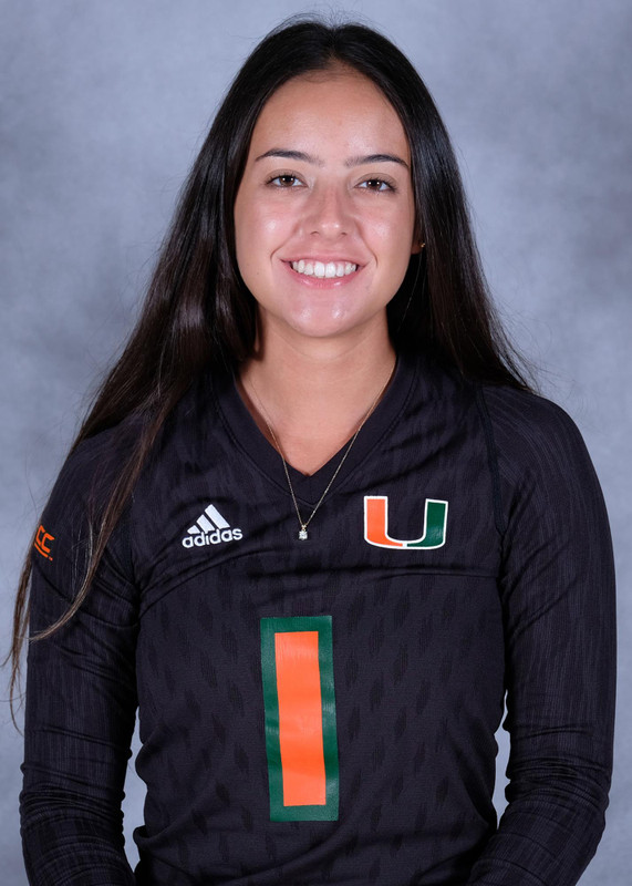 Sara Duque - Volleyball - University of Miami Athletics