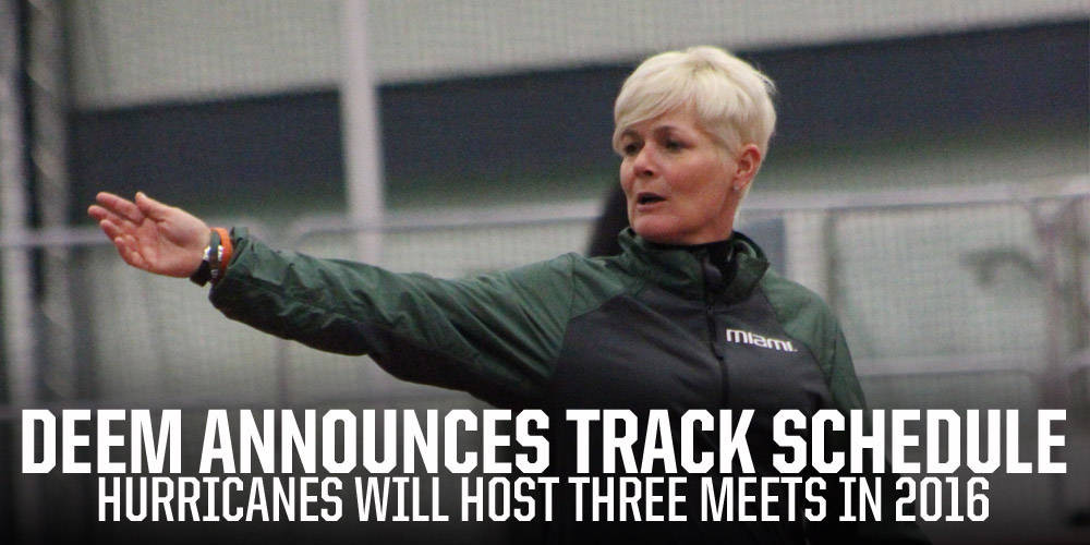 @MiamiTrack Announces 2016 Schedule